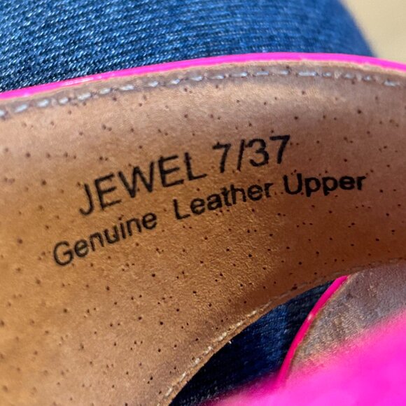 Nina Gelardi Resort Style Platform Sandal Size 7 - Handmade Leather & Cork Shoe - Picture 5 of 6